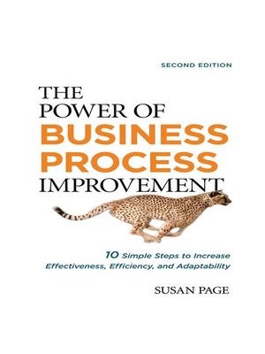 cover image of The Power of Business Process Improvement 2nd Editon